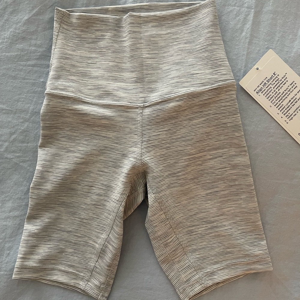 Lululemon Align Short 8" - size 0 - NWT